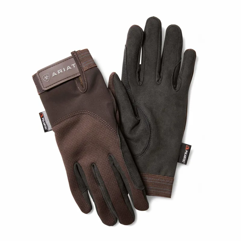Atriat Insulated TEK Grip Gloves in Bark